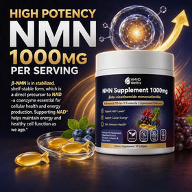 Gélules HMHDWelltra NMN 1000mg avec ingrédients naturels