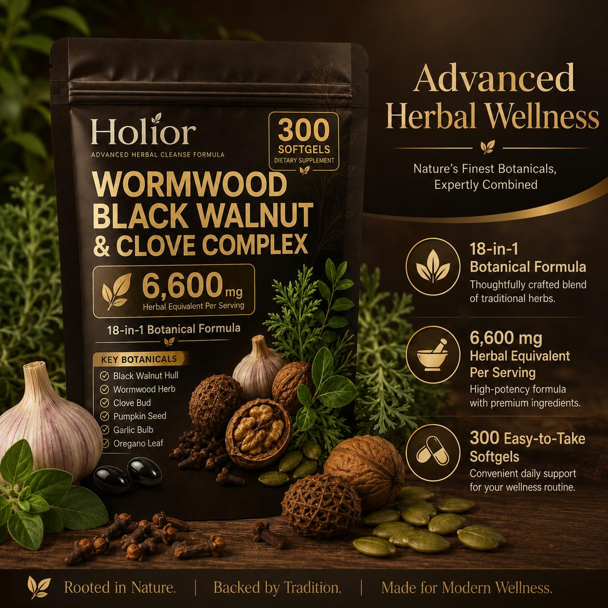 Gélules Holior Health en format pratique