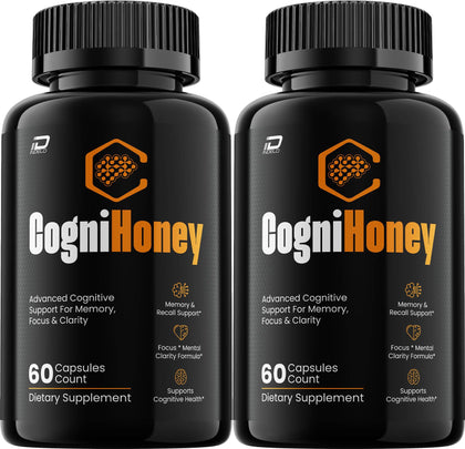 Gélules Indelo CogniHoney 120 gélules vue de face