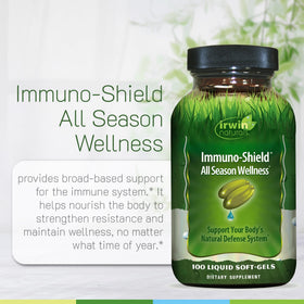 Gélules Irwin Naturals avec des ingrédients naturels