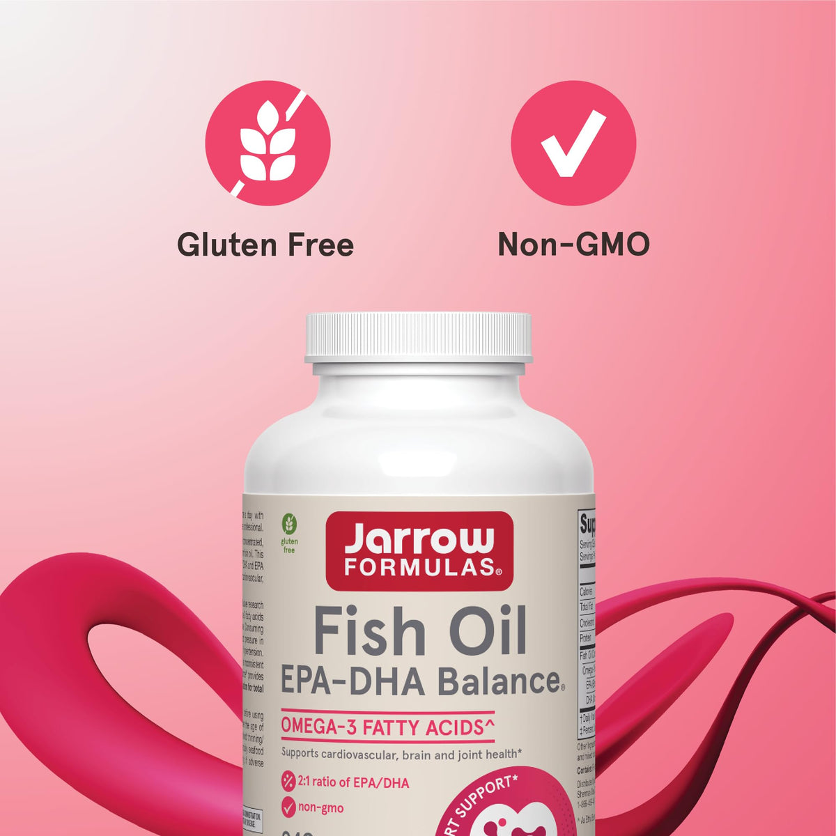 Gélules Jarrow Formulas EPA-DHA Balance dans une cuillère