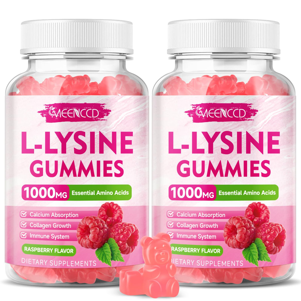 Gélules L-Lysine 1000mg MEENCCD vue de face