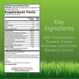 Gélules liquides Irwin Naturals Chardon-Marie dans leur emballage