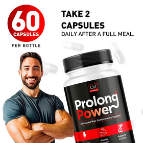 Gélules LIVORKA Prolong Power en main