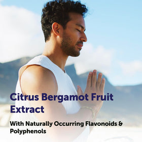 Gélules molles Citrus Bergamot, présentation sur un fond neutre