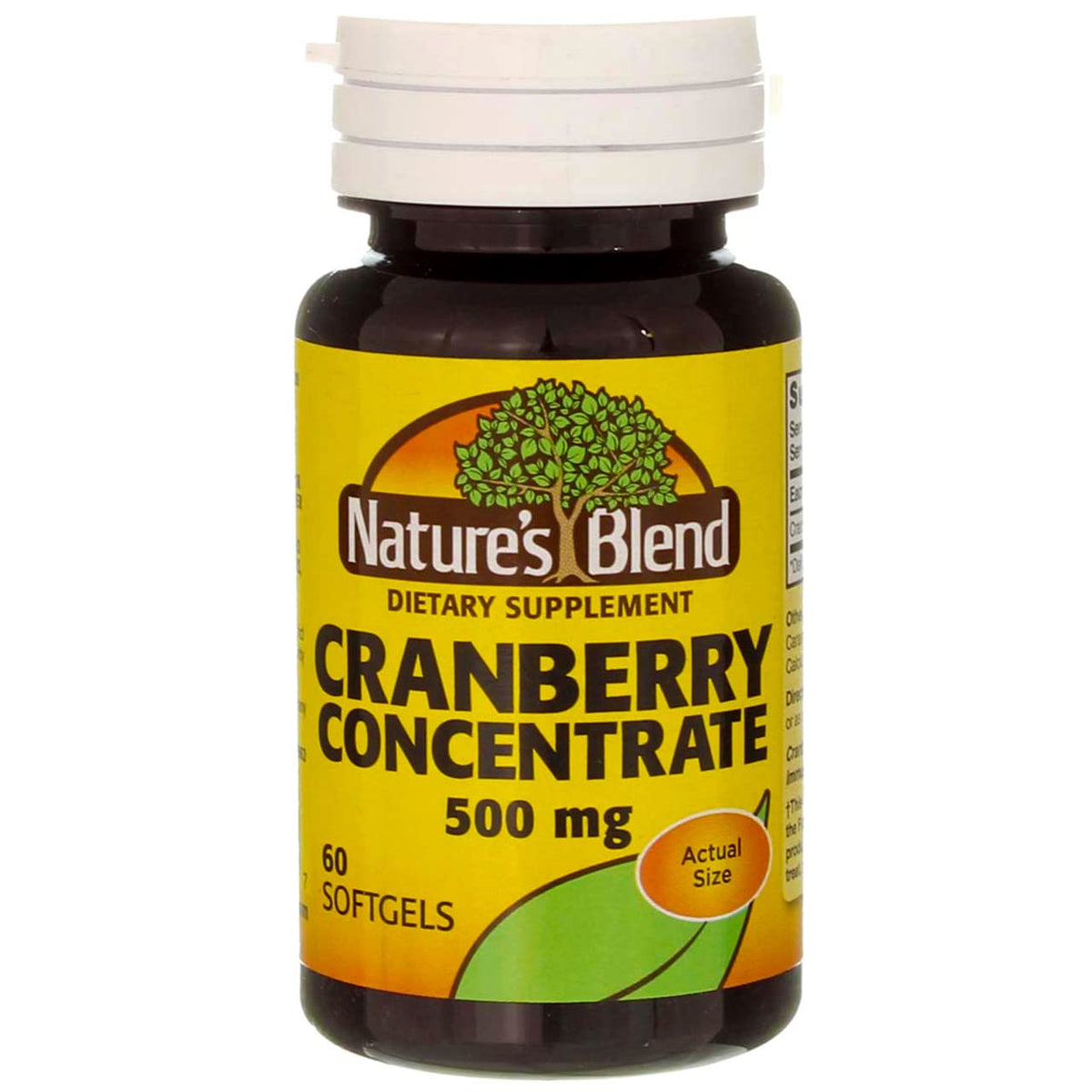 Gélules molles de concentré de canneberge Nature's Blend