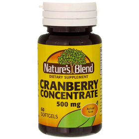Gélules molles de concentré de canneberge Nature's Blend
