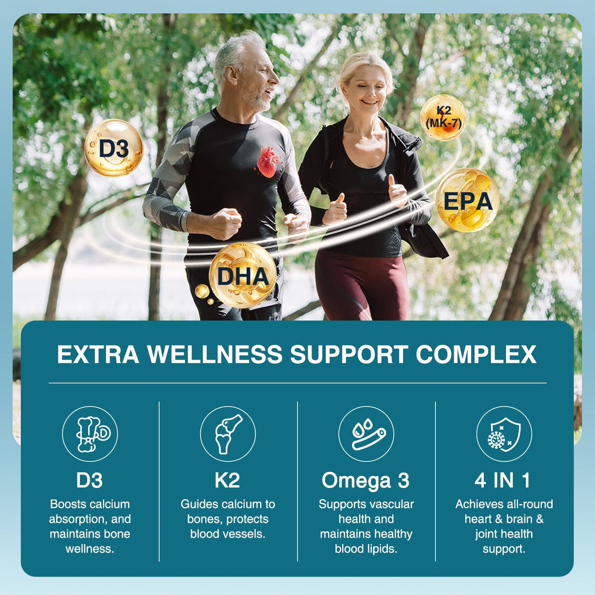 Gélules molles DRFOSTER Huile de Poisson Omega-3 dans une main
