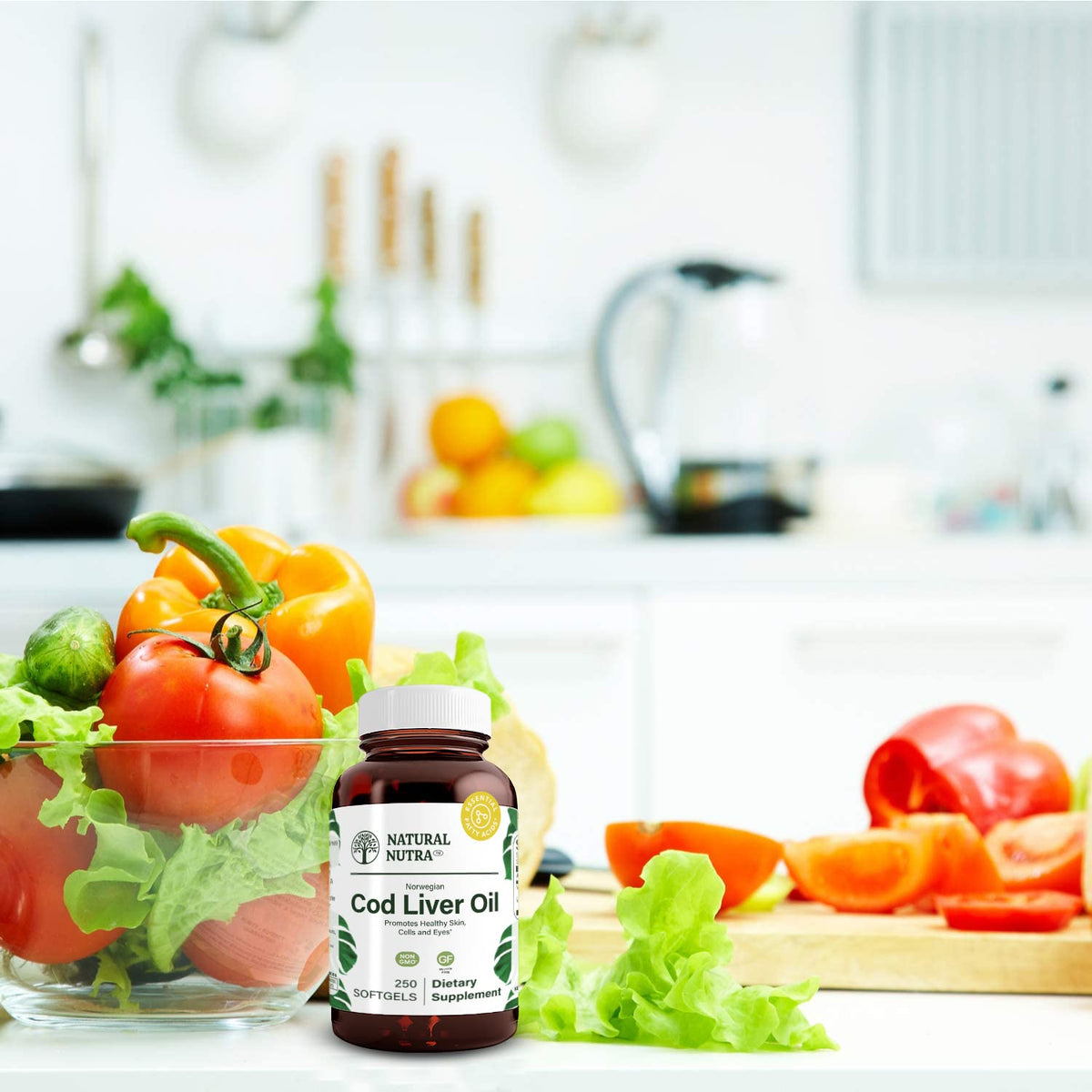 Gélules molles Natural Nutra Huile de Foie de Morue dans un contexte de santé