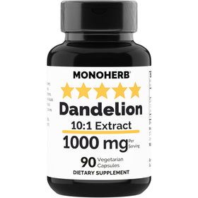 Gélules MONOHERB Extrait de Pissenlit 10:1 en bouteille
