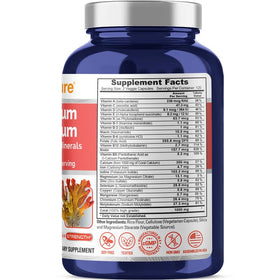 Gélules NusaPure Calcium Corail 1000mg sur une table