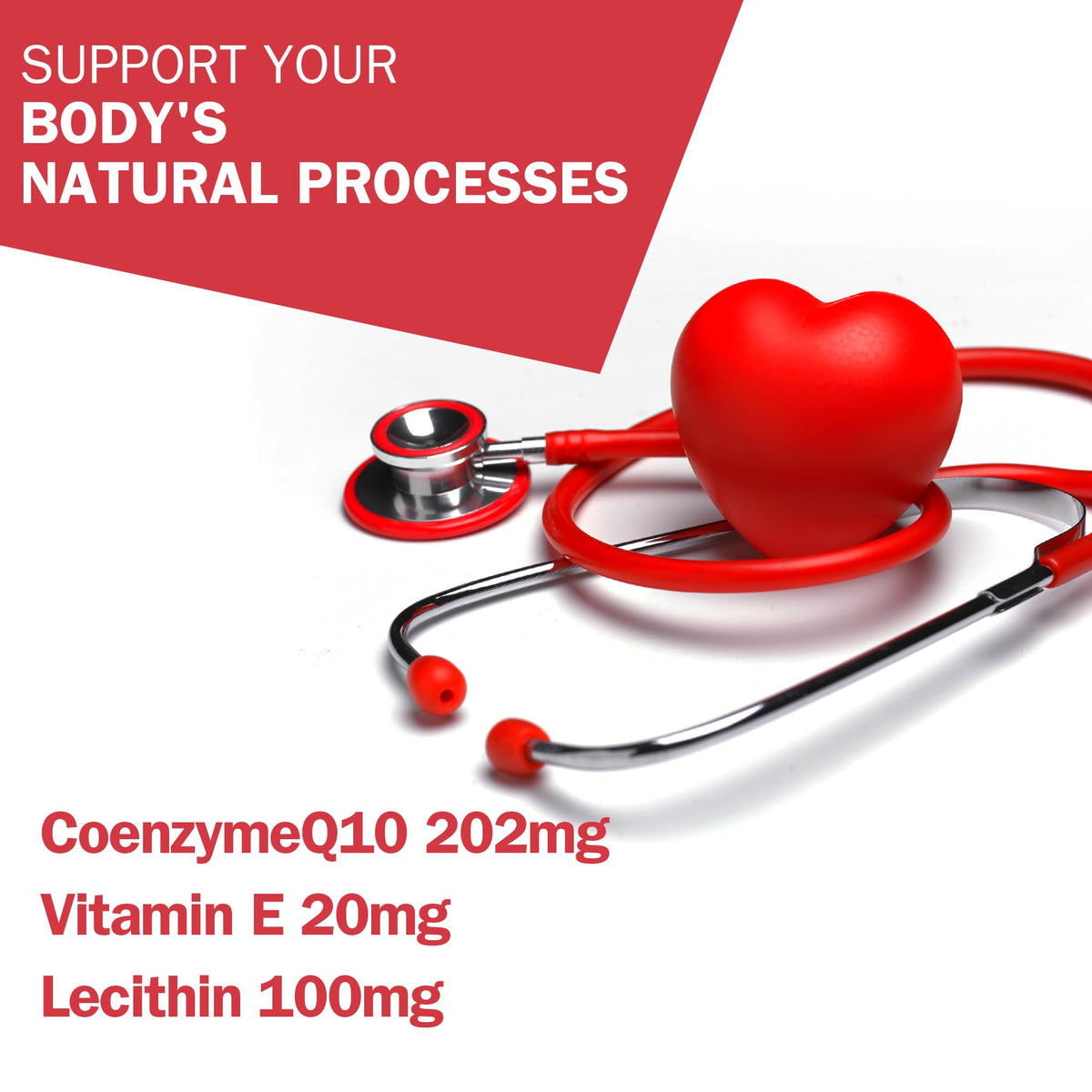 Gélules NYO3 CoQ10 200mg avec ingrédients clés