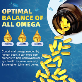 Gélules Omega 3-6-9 avec vitamine E DRFOSTER