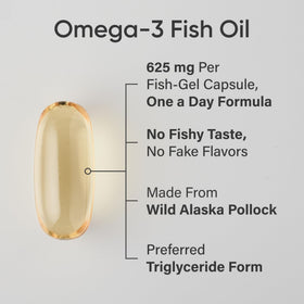 Gélules Omega-3 de Sports Research en gros plan