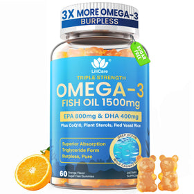 Gélules Omega-3 LILICARE 1500mg emballage avant