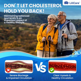Gélules Omega-3 LILICARE 1500mg sur fond blanc