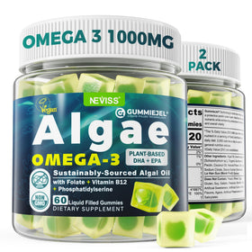 Gélules Omega 3 végétales NEVISS, paquet avant