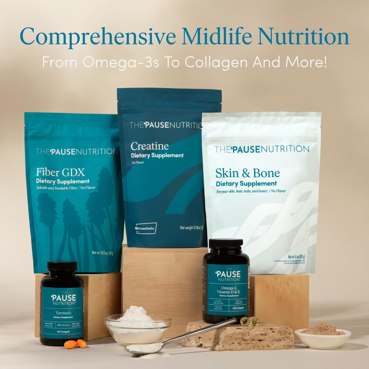Gélules Omega 3, Vitamine D3 et K2 avec des ingrédients naturels