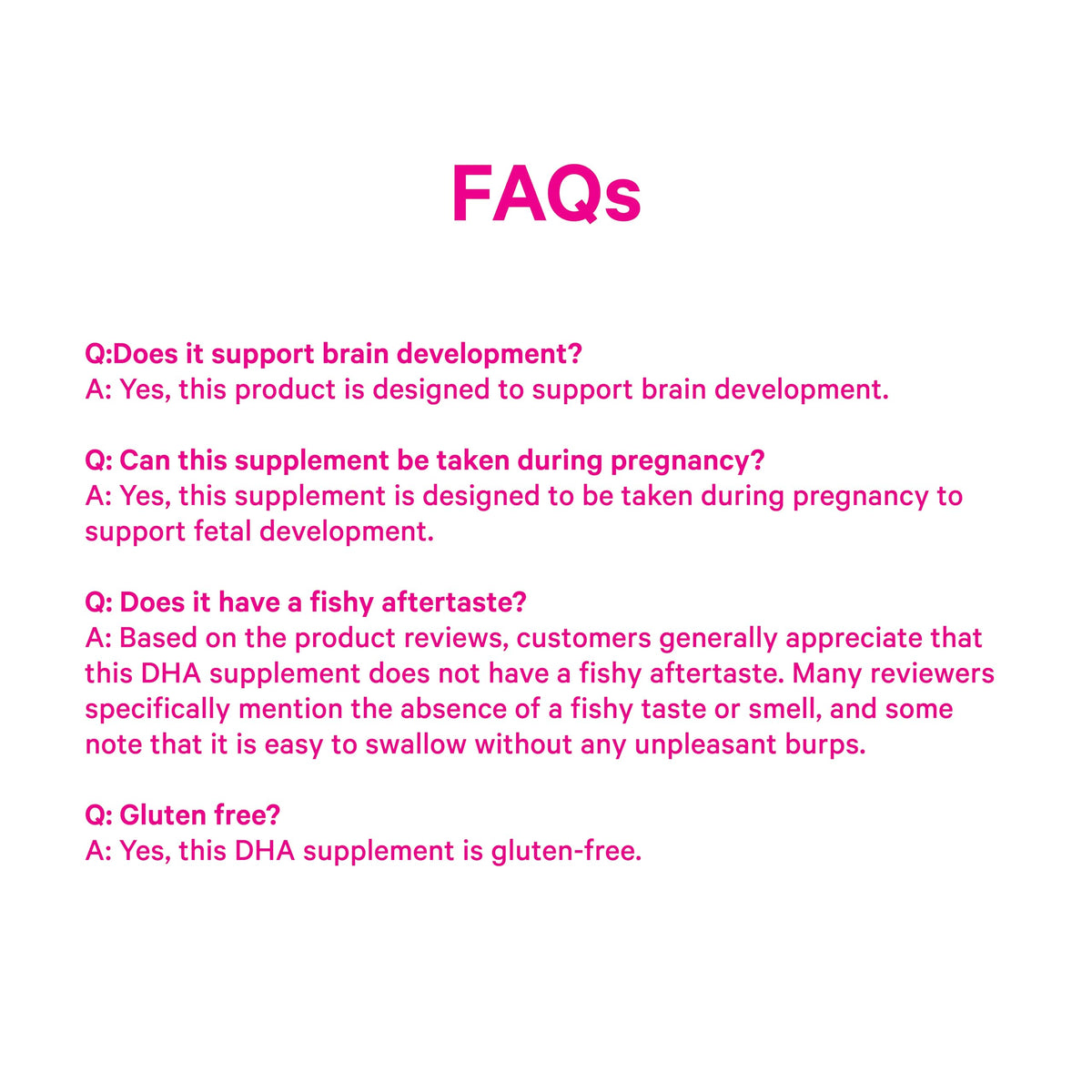 Gélules Pink Stork Omega-3 dans leur emballage