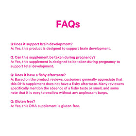 Gélules Pink Stork Omega-3 dans leur emballage