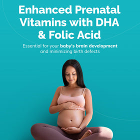 Gélules prénatales CONCEIVE PLUS mises en scène