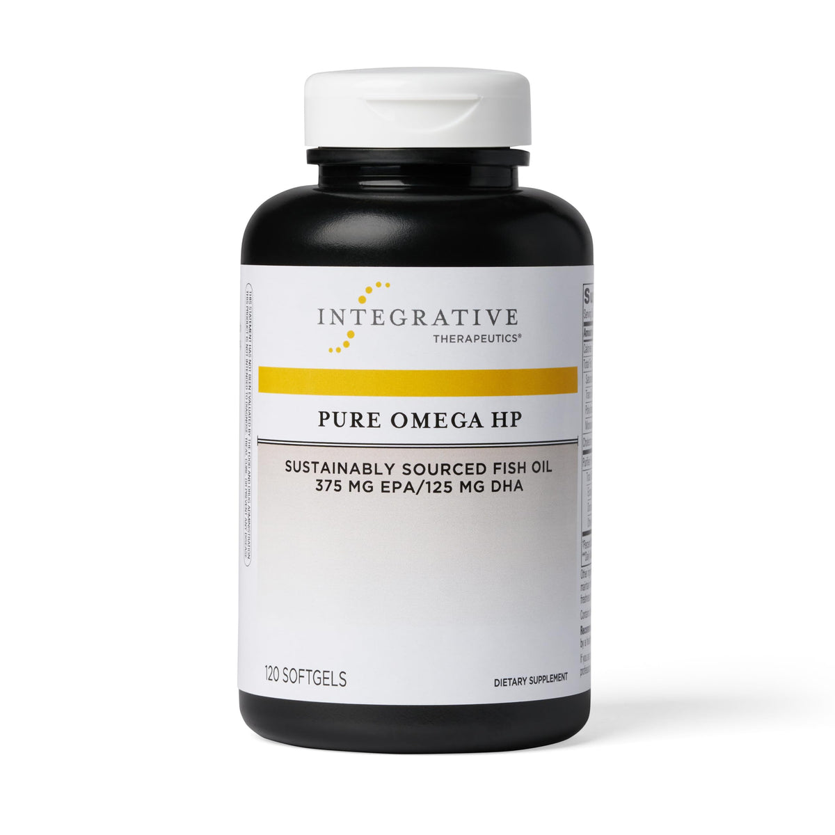 Gélules Pure Omega HP d'Integrative Therapeutics en vue de face