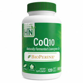 Gélules souples CoQ-10 100mg avec BioPerine Health Thru Nutrition