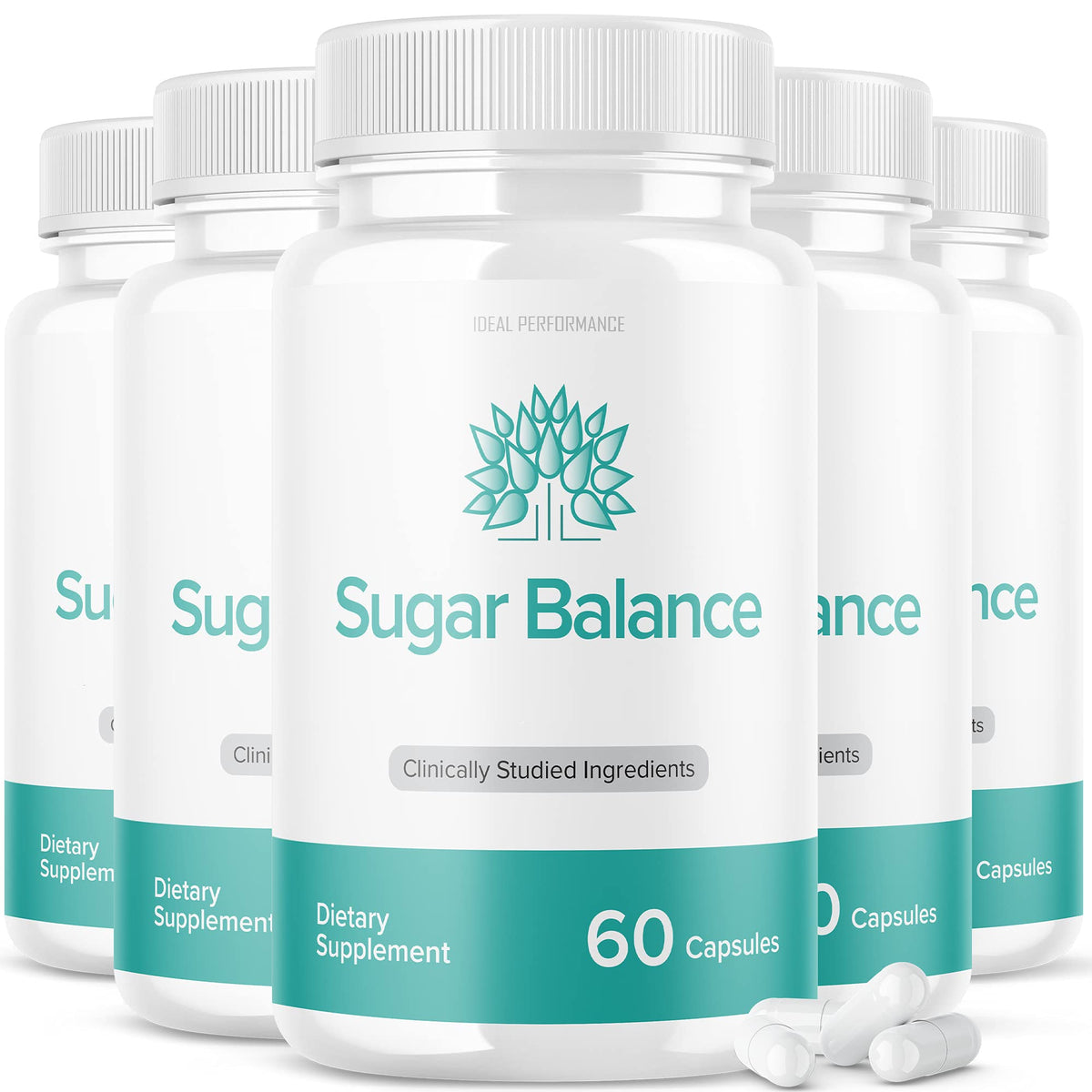 Gélules SugarBalance d'IDEAL PERFORMANCE, paquet de 300 gélules