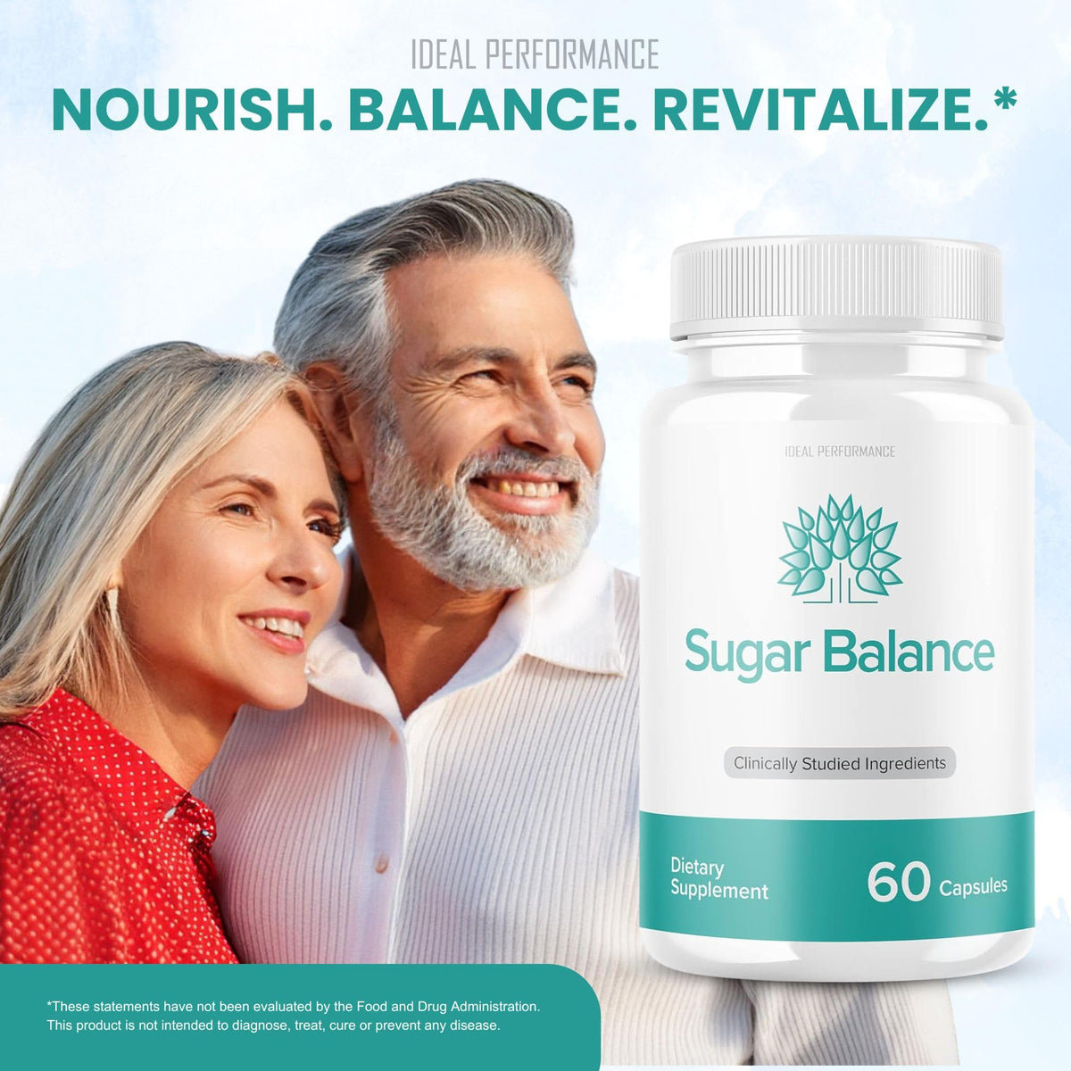 Gélules SugarBalance sur fond blanc