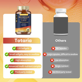 Gélules Totaria 9-en-1 dans une main