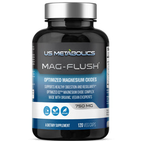 Gélules US a balanced routine Mag Flush 750mg vue de face