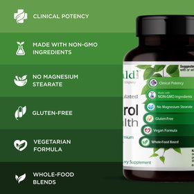 Gélules végétales EMERALD LABS Cholesterol Health sur table