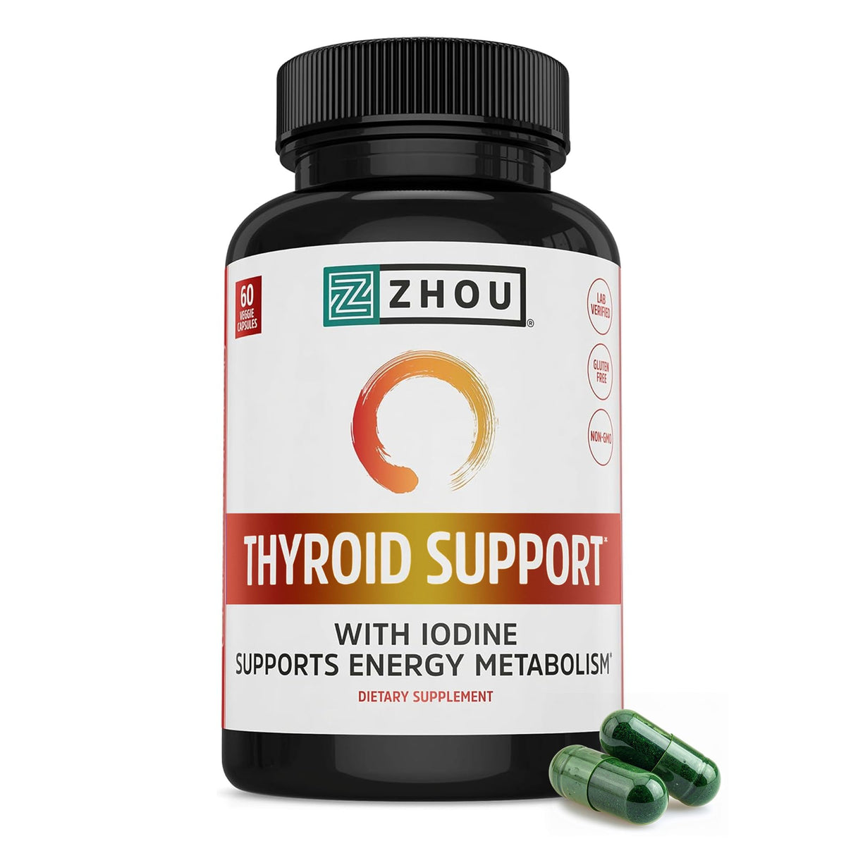 Gélules végétales ZHOU pour thyroïde en boîte