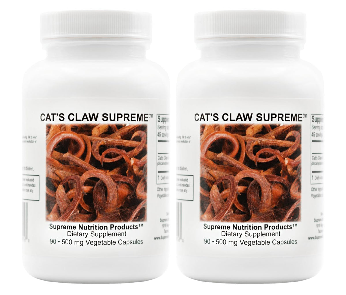 Gélules végétariennes Cat’s Claw de Nutrition, vue de face