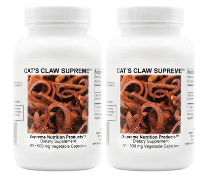 Gélules végétariennes Cat’s Claw de Nutrition, vue de face