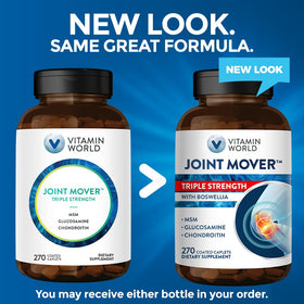 Gélules Vitamin World Mover Articulaire sur une table