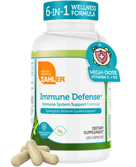 Gélules Zahler Défense daily wellness sur fond blanc