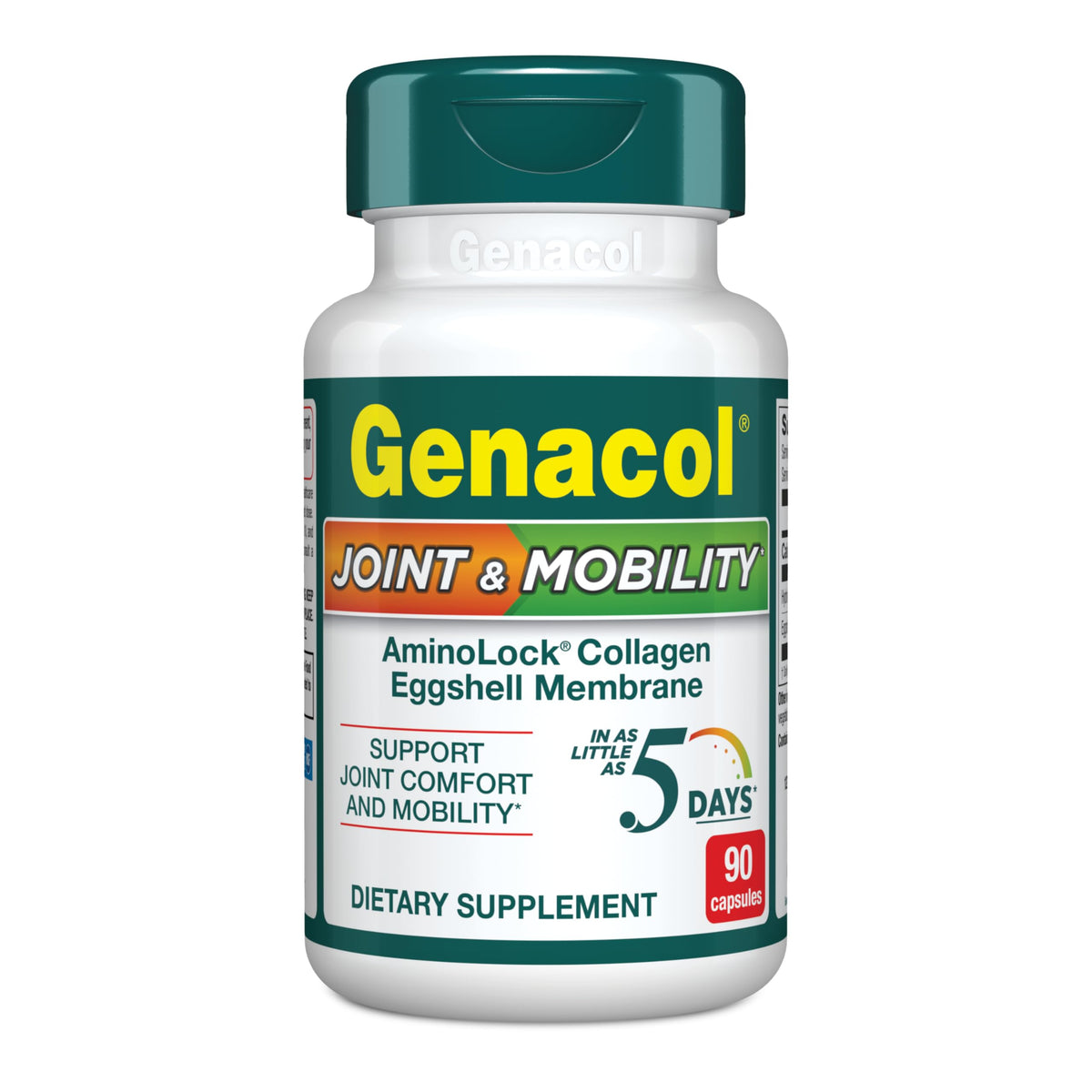 Genacol Mobility complément d'œuf et collagène vue de face