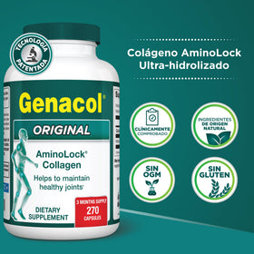 Genacol Original complément alimentaire collagène 90 jours avec bouchon