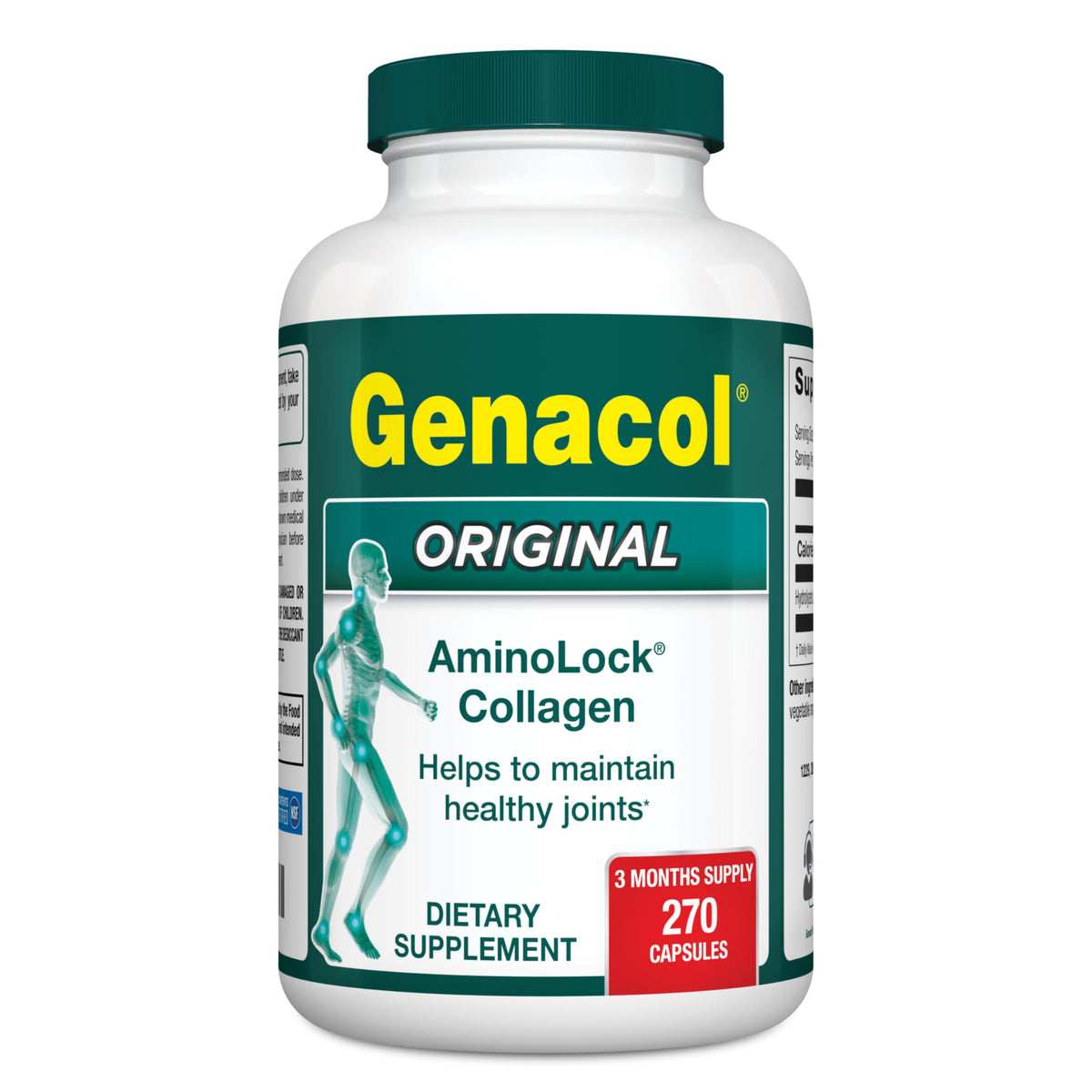 Genacol Original complément alimentaire collagène 90 jours vue avant