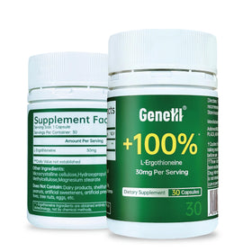 GENEIII L-Ergothioneine 30mg capsule front view