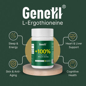 GENEIII L-Ergothioneine 30mg capsule side view