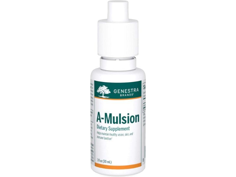 Genestra Brands A-Mulsion Saveur Citron 30 ml sur une table