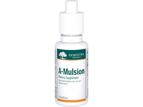 Genestra Brands A-Mulsion Saveur Citron 30 ml sur une table