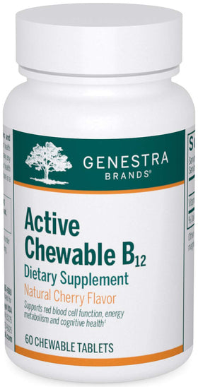 Genestra Brands Comprimés à Mâcher B12 Cerise 60 Tablettes