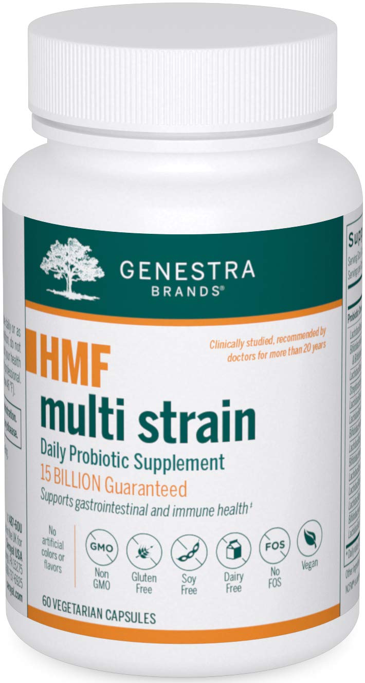 Genestra Brands HMF Multi Strain 60 Capsules vue de face