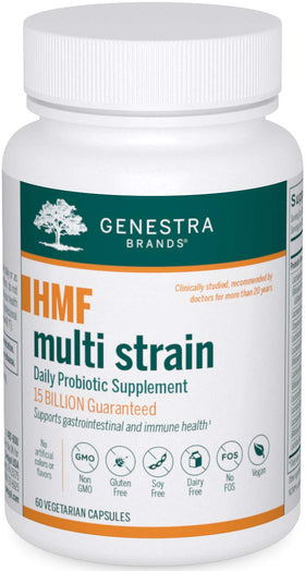 Genestra Brands HMF Multi Strain 60 Capsules vue de face