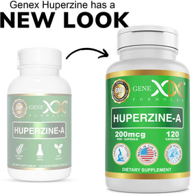 Genex Formulas Huperzine A 200mcg capsule dans la main