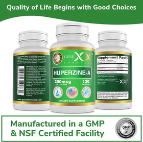 Genex Formulas Huperzine A 200mcg informations sur les ingrédients