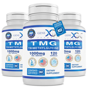 Genex Formulas TMG 1000mg complément alimentaire boîte vue avant